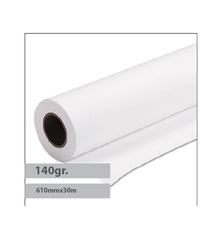 Papel 0610mmx030m 140g Premium Coated Evolution 1 Rolo