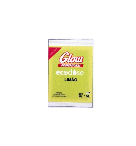 Detergente Multiusos GLOW Ecodose Limão Concentrado 200ml