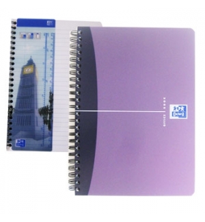 Caderno Espiral A5 Pautado PP Oxford Office Book 90Fls 1un