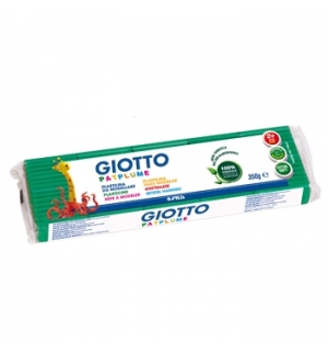 Plasticina Verde Escuro Patplume Giotto 350g
