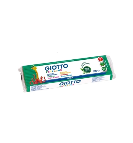 Plasticina Verde Escuro Patplume Giotto 350g