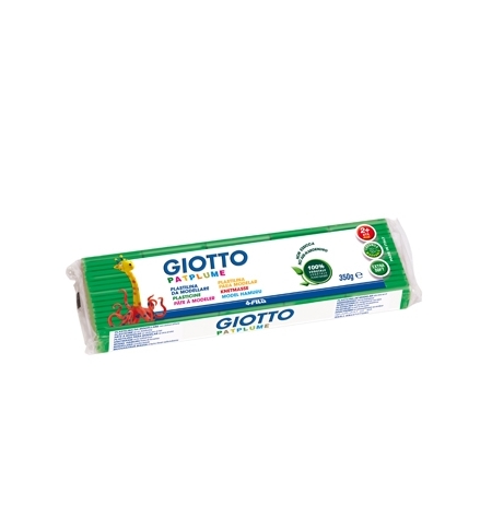 Plasticina Verde Claro Patplume Giotto 350g