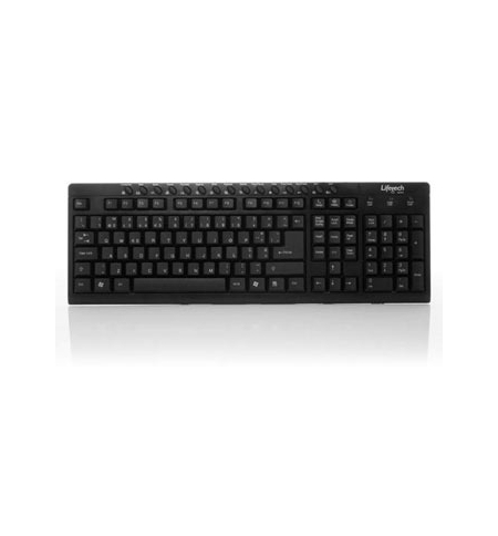 Teclado Multimedia Basic Preto USB-A