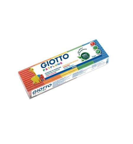 Plasticina 10 Cores Patplume Giotto 10x50g