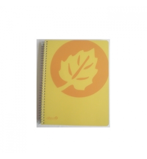 Caderno Espiral A5 Quadriculado PP 120Fls 1un