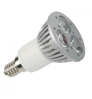 Lâmpada LED 3x1W Branco Neutro (3900-4500K) 230V - E14