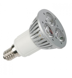 Lâmpada LED E14 3x1W Branco Neutro (3900-4500K) 230V