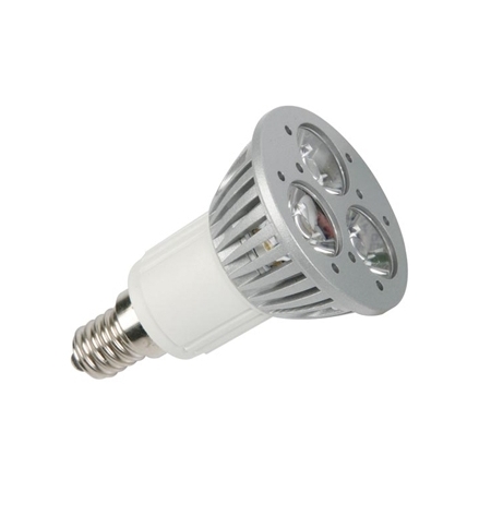 Lâmpada LED E14 3x1W Branco Neutro (3900-4500K) 230V -