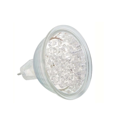 Lâmpada LED 1W Branco Quente (2800-3500K) 12VAC - MR16
