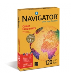 Papel 120gr Fotocopia A4 Navigator Colour Document 1x250 Fls