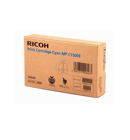 Tinta Ricoh MP-C1500E Azul 888550