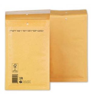 Envelopes Air-Bag 120x215mm Kraft  Nº00 1un