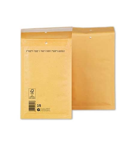 Envelope Almofadado 120x215mm Kraft Nº00 1un