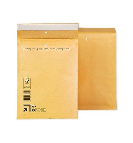 Envelope Almofadado 150x215mm Kraft Nº0 3/C 1un