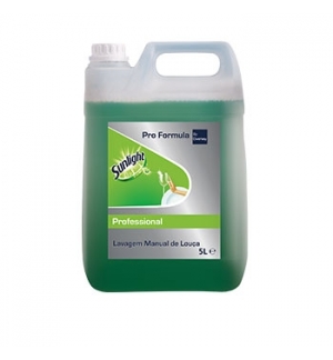 Detergente Manual Loiça Sunlight Pro Formula Limão Verde 5L