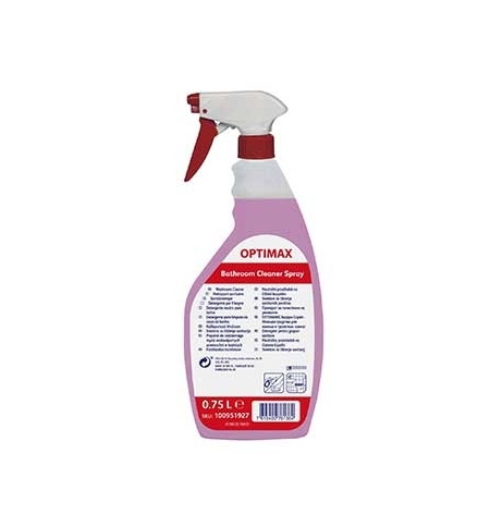 Detergente OPTIMAX WC Spray Limpeza/Remoção Calcário 0,75L