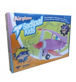 Kit Montagem Cartão Sadipal Kids Avião