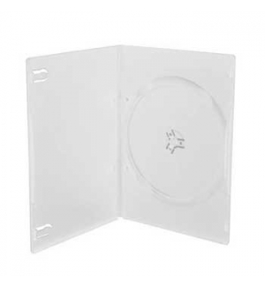 Caixa para CD/DVD 7mm -Transparente Rectangular 1un