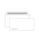 Envelopes 110x220mm DL s/Janela Branco Autodex 25un