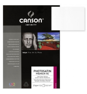 Papel Canson Infinity PhotoSatin Premium RC A3 270gr 25Fls