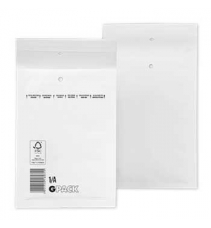 Envelopes Air-Bag 105x165mm Branco Nº000 1un