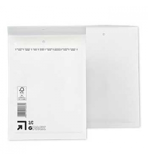 Envelopes Air-Bag 150x215mm Branco Nº0 1un