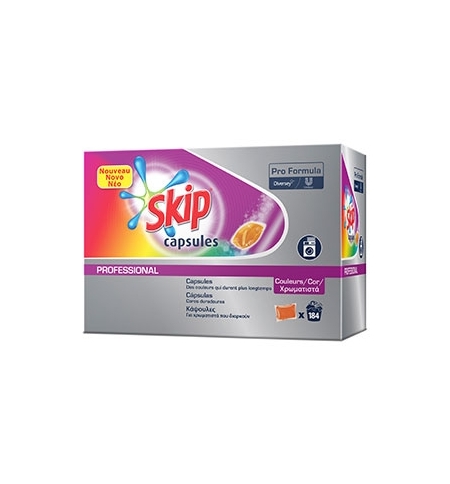 Detergente em Cápsulas Máquina Roupa Skip Pro Color 184un