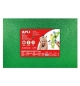 Placa de Cor Musgami 40x60cm 2mm c/ Purpurinas Verde 3Fls