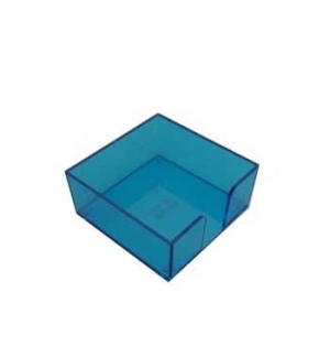 Base transparente para Bloco (Cubo) 110x110x45mm