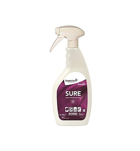 Detergente Desinfetante Sure c/Extratos de Plantas 750ml