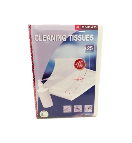 Panos Limpeza Equip (Smead Cleaning Tissues) 25x14cm-25un