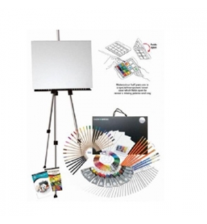 Kit Pinturas Complete Art Easel Studio Set 163un