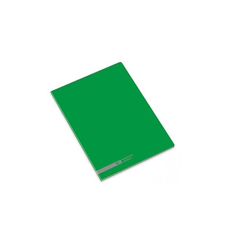Caderno Agrafado A5 Pautado Ambar School Verde 48Fls 1un