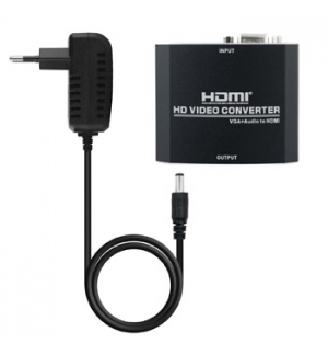 Adaptador HDMI Macho / SVGA Fêmea 15cm