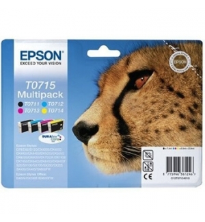 Pack Tinteiros Epson T0715 4 Cores C13T07154010
