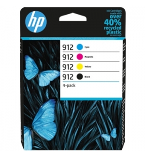 Pack Tinteiros HP 912 4 Cores 6ZC74A 8.3ml/3ml