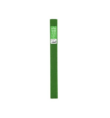Papel Crepe Verde Bilhar 50x250cm Canson Rolo