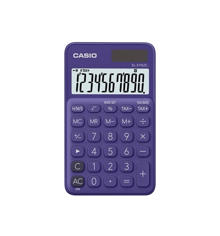 Calculadora de Bolso Casio SL310UCPL Roxo 10 Digitos