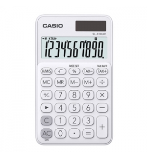 Calculadora de Bolso Casio SL310UCWE Branco 10 Digitos