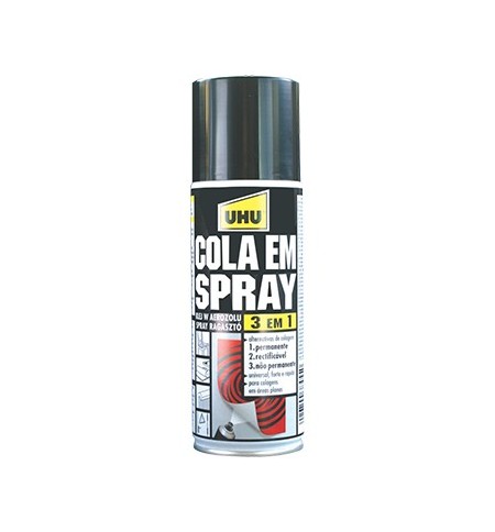 Cola Spray UHU 3 em 1 500ml