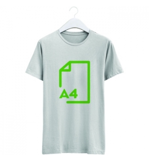 T-Shirt Transfer InkJet A4 Tecidos Claros (4234) 10 Folhas