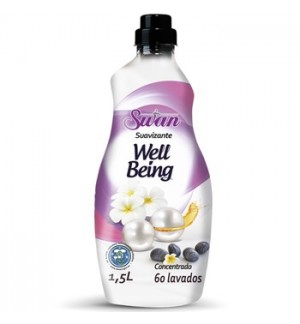 Amaciador Roupa Swan Well Being 60 Doses 1,5L