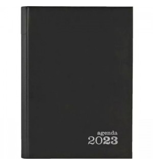 Agenda Diária 2023 Basic A5 Preta