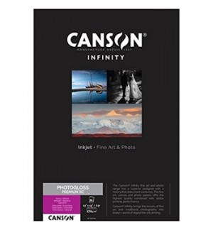 Papel Canson Infinity Photo Gloss Premium RC A3 270gr 25Fls