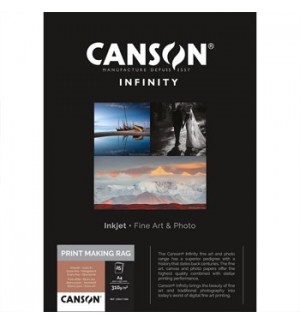 Papel A3+ 310g Canson Infinity PrintMaking Rag 100% 25Fls