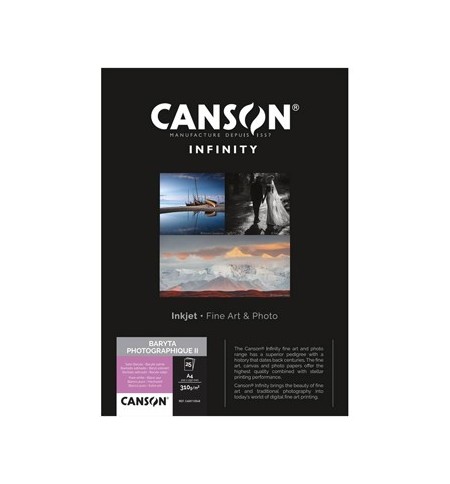 Papel 310gr Canson Infinity Baryta Photograph A4 10Fls