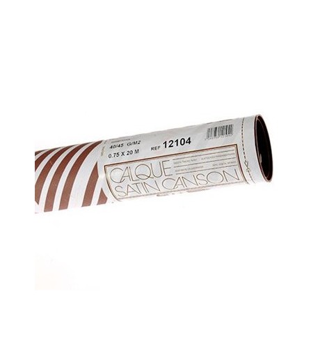 Rolo Esquico Canson Tracing Satin 0,750x20mts 40grs