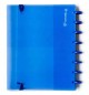 Caderno Inteligente A5 PP Ambar EcoSmart Azul Cobalto 1un