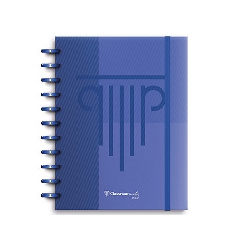 Caderno Inteligente A4 PP Ambar EcoSmart Azul Cobalto 1un
