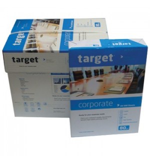 Papel 080gr Fotocopia A4 Target Corporate 5x500 Folhas